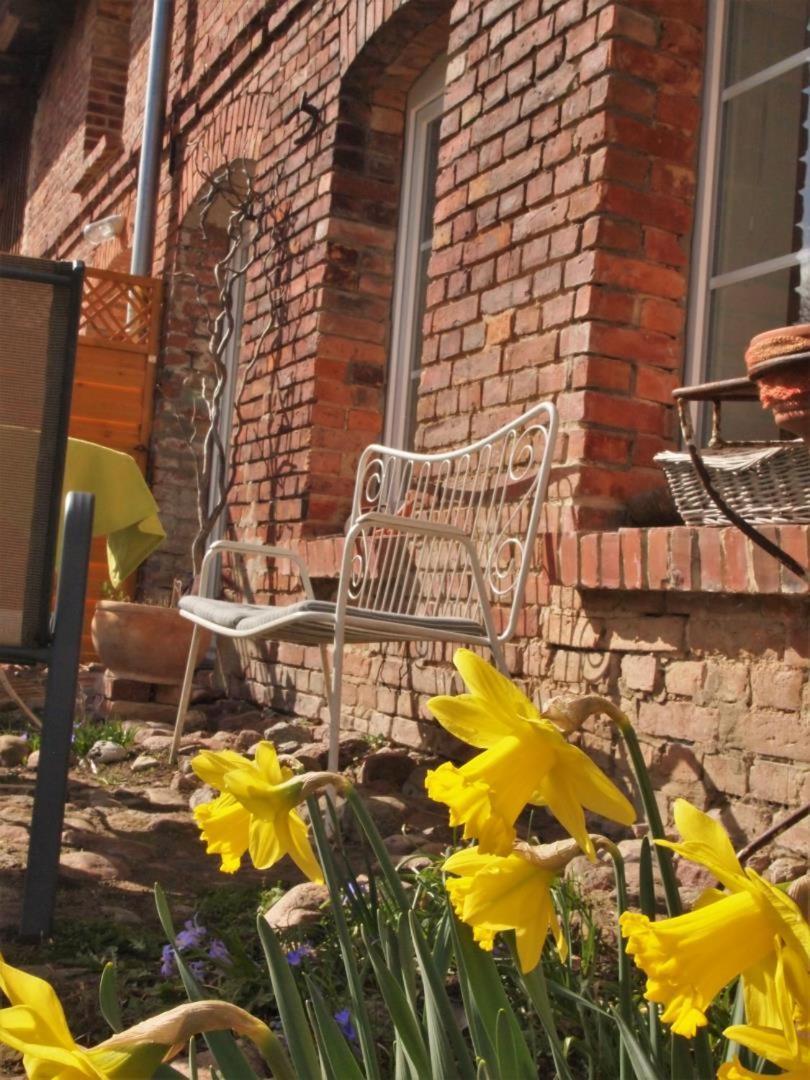 Neu Fewo Im Bauernhaus Mit Idyllischem Innenhof Und Naturgarten Mesekenhagen Kültér fotó